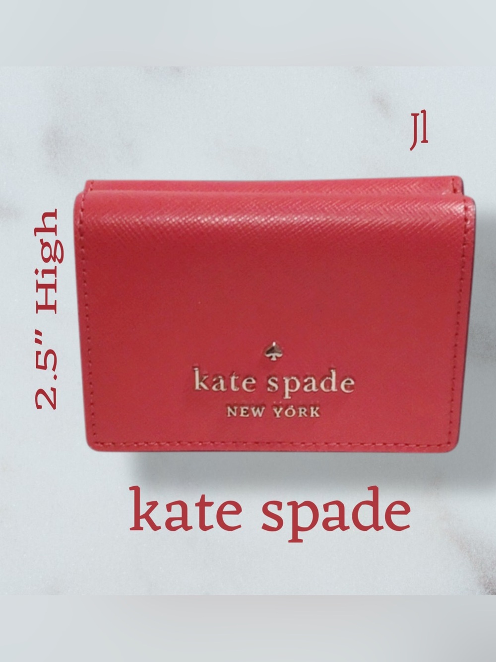 kate spade ‘Staci” Tri-Fold Micro Wallet NWOT